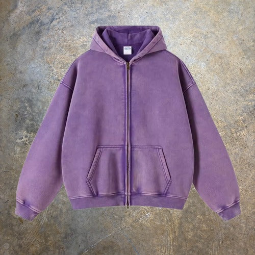 Washed Zip