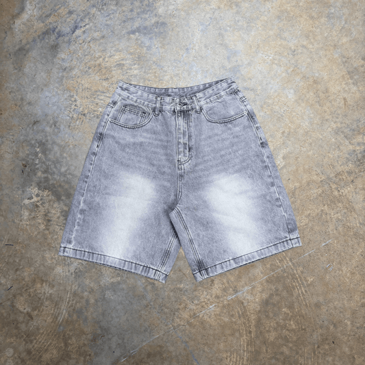 Grey Wash Jorts